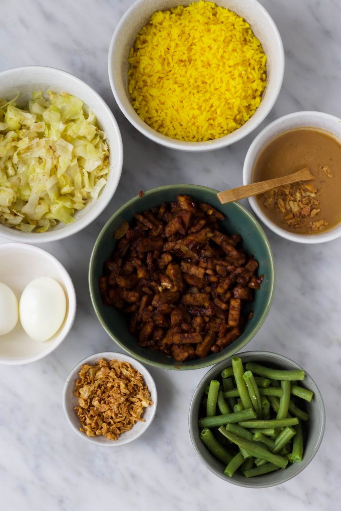 Indonesische tempeh ketjap bowl