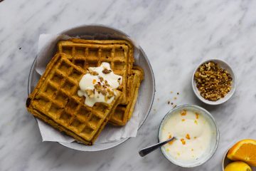 carrot cake wafels