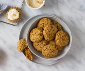 Carrot cake koekjes