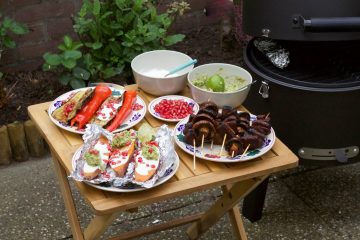 vegetarische bbq gerechten