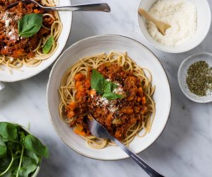 Spaghetti bolognese