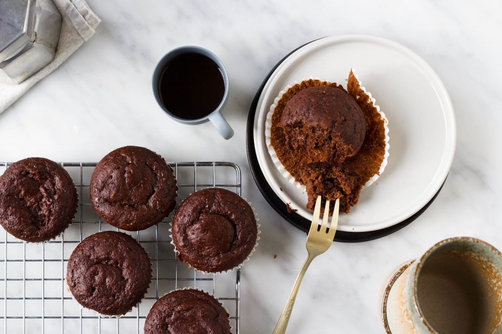 Koffie-dadel muffins