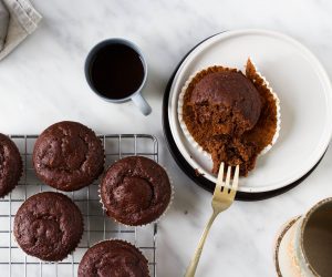 Koffie-dadel muffins