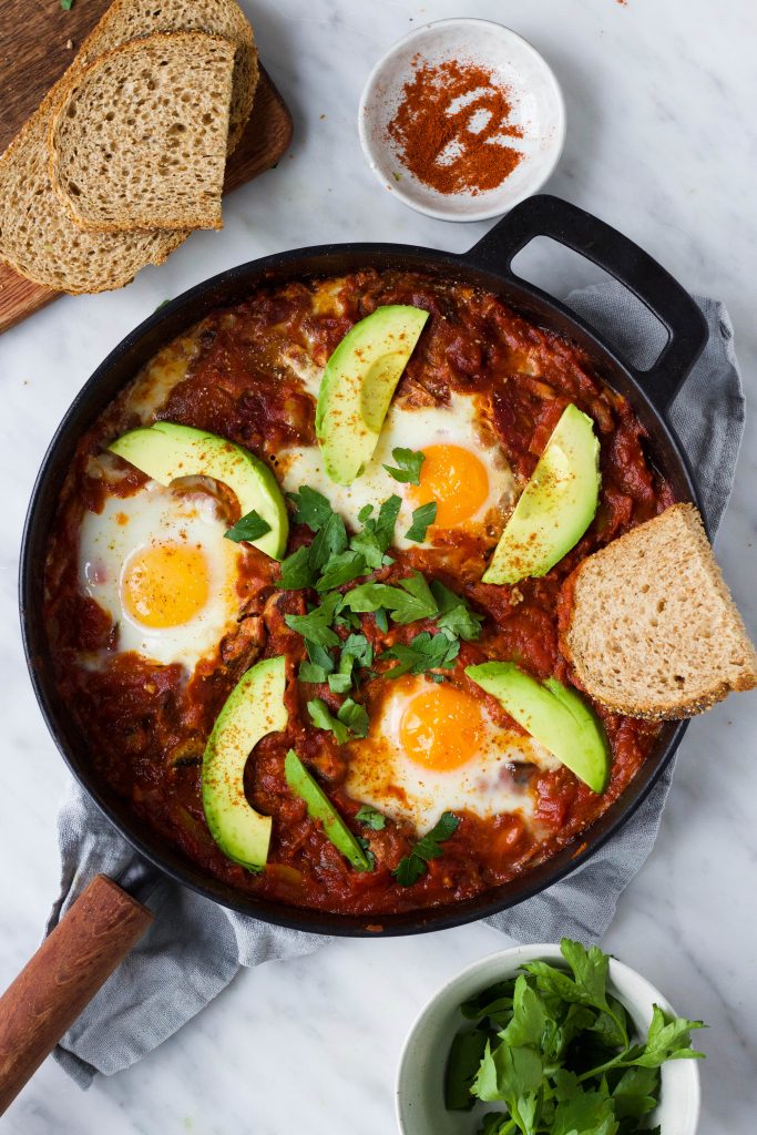 Shakshuka avocado