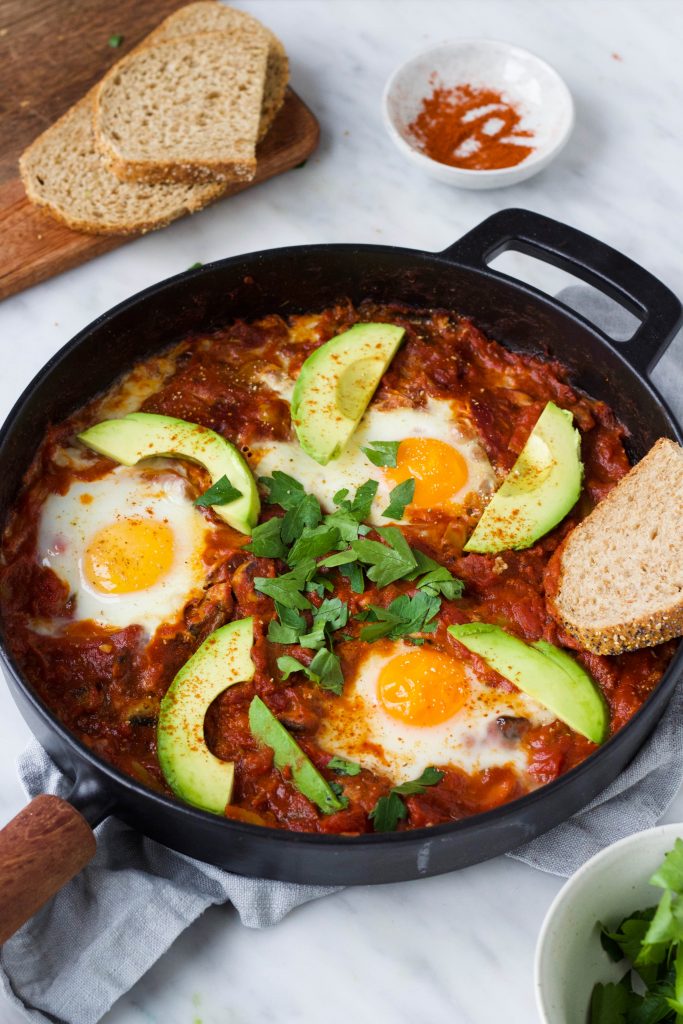 Shakshuka avocado