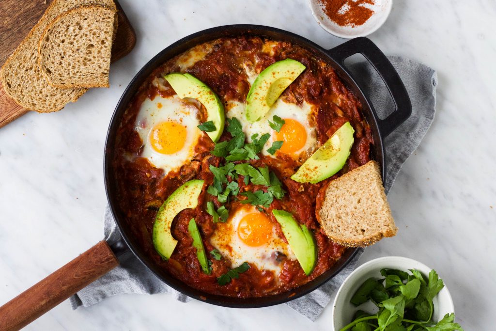 Shakshuka avocado