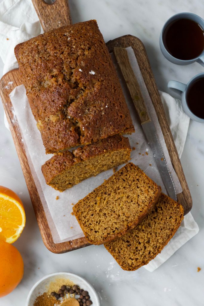 vegan gingerbread cake