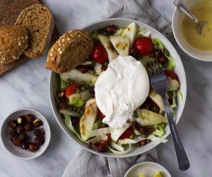 venkel-burrata salade